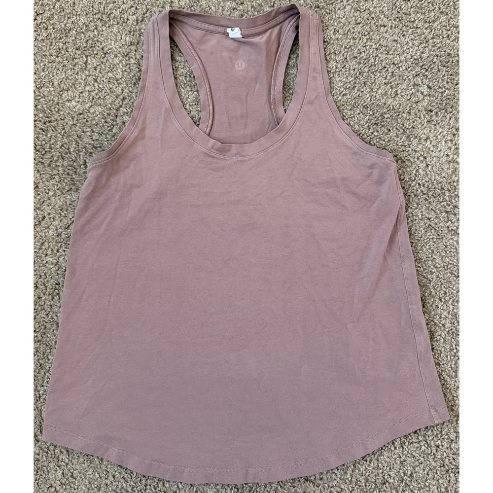 Lululemon Love Tank Athletic Tank Top Womens Size 4 Pink Mauve